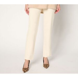 Women Control Women's Pants Sz XS Tall Tummy 86 Straight Leg Pant White A675816